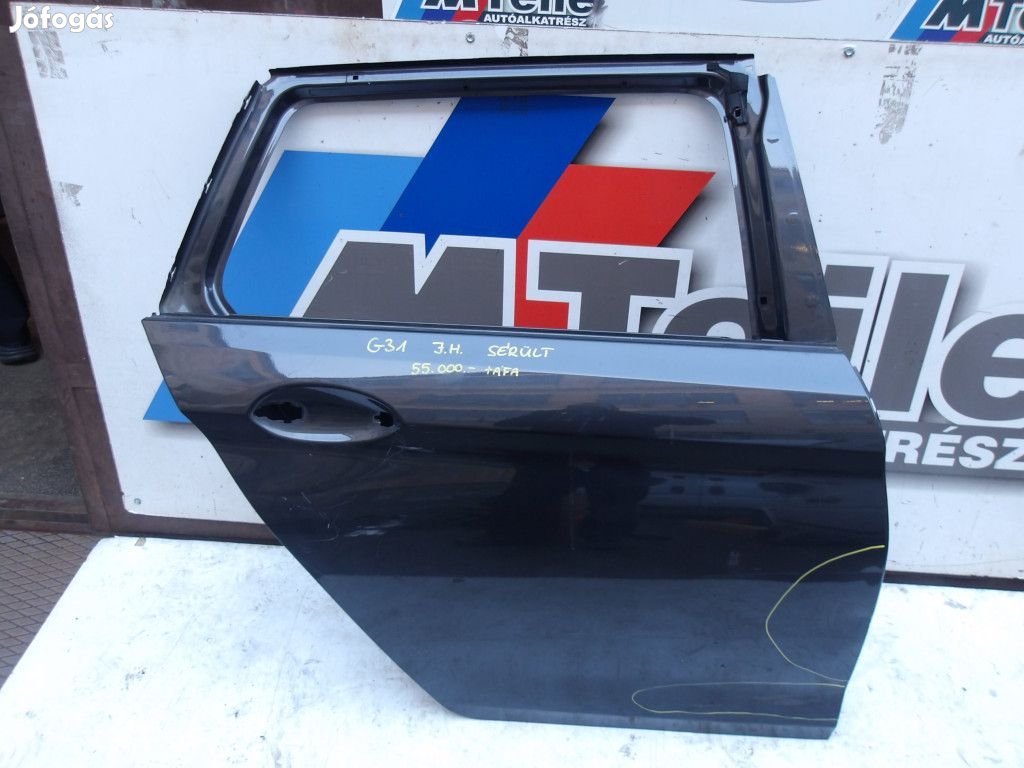 [GYÁRI BONTOTT] BMW G31 5-OS JOBB HÁTSÓ AJTÓ KIS SÉRÜLT